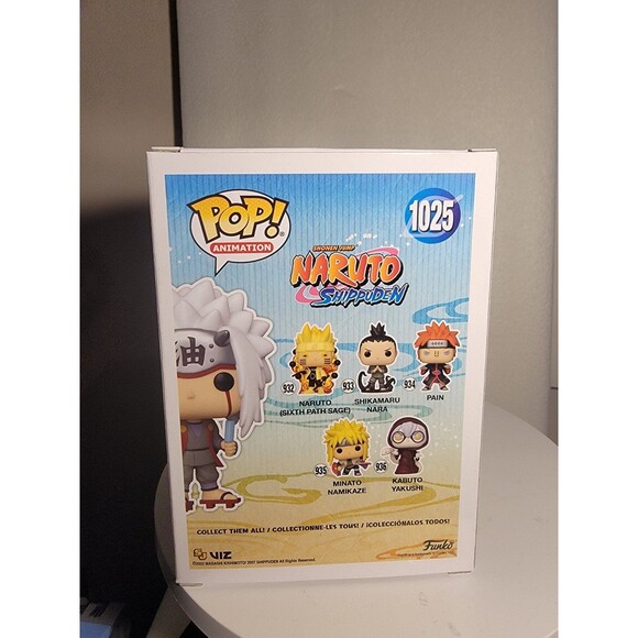 Naruto Shippuden Jiraiya NYCC 2021 Shared Exclusive Hot Topic#1025 - Picture 3 of 6